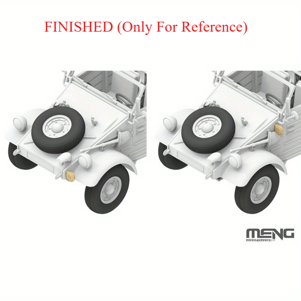 MENG 1/35 Plastic Model Kit Assemble Bucket Car